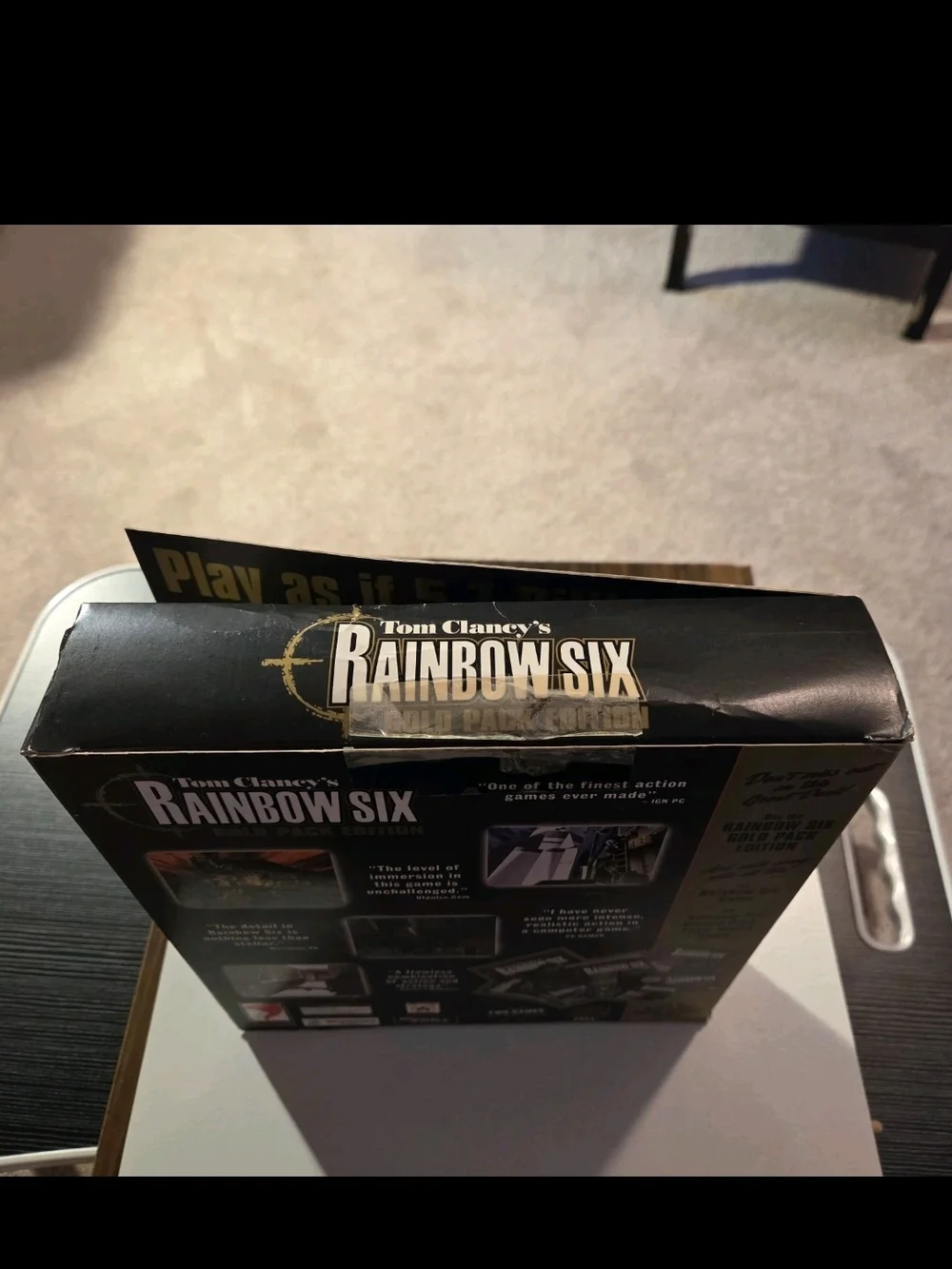Tom Clancy Rainbow Six Gold Pack Edition PC Big Box Complete Red Storm Strategy